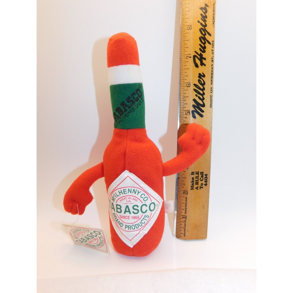 Tabasco Sauce Bottle Bean Bag Toy 8"